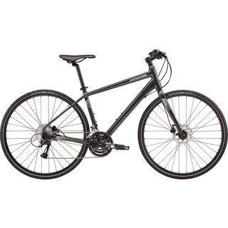 Cannondale Quick 5 Disc 2018, black/mg white/silver - Fitnessbike