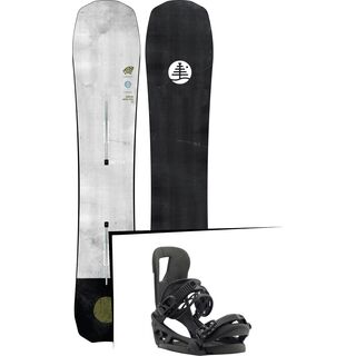 Set: Burton Family Tree Stun Gun 2019 + Burton Cartel EST black matte