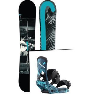 Set: Burton Custom Twin Flying V 2017 +  Mission EST (1712897S)