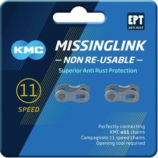 KMC Missinglink 11NR EPT - 11-fach silver