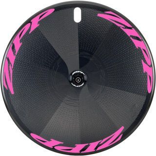Zipp Super-9 Carbon Clincher Disc, schwarz/pink - Hinterrad