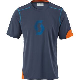 Scott Trail 30 s/sl Shirt, blue nights/tangerine orange - Radtrikot