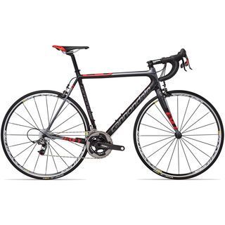 Cannondale Super Six SuperSix Evo 2 Red 2013, exposed carbon w/ charcoal gray matte - Rennrad