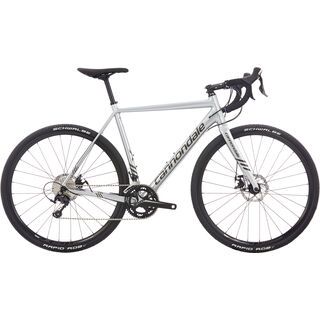 Cannondale CAADX 105 2018, silver/anthracite - Crossrad