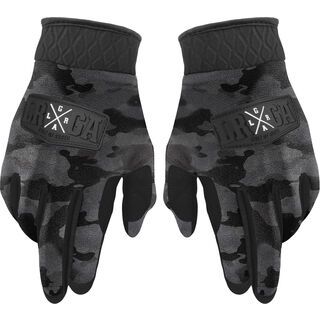 Loose Riders Freeride Gloves Camo Charcoal multi color