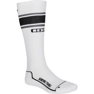 ION Knee Fancy Socks, white - Socken