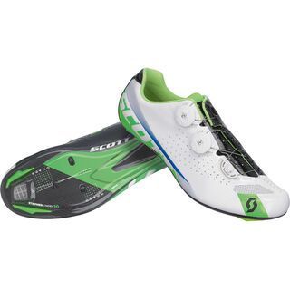 Scott Road Premium, white/green gloss - Radschuhe