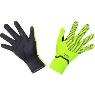 Gore Wear C3 Gore-Tex Infinium Stretch Mid Handschuhe neon yellow/black