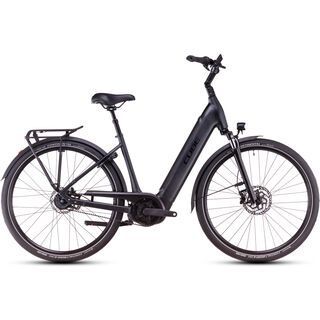 Cube Supreme RT Hybrid Deluxe EX 625 Easy Entry 28 metalblack´n´glossy