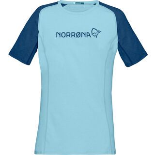 Norrona fjørå equaliser lightweight T-Shirt (W), trick blue - Radtrikot