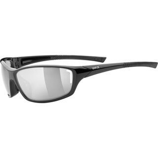 uvex sportstyle 210, black/Lens: litemirror silver - Sportbrille