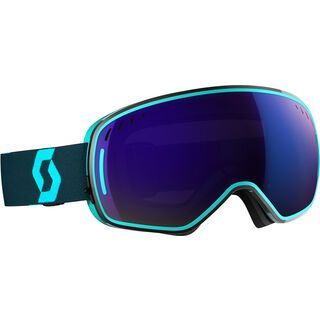 Scott LCG inkl. Wechselscheibe, blue black/Lens: solar blue chrome - Skibrille