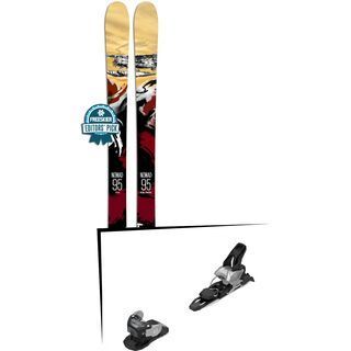 Set: Icelantic Nomad 95 2018 + Salomon Warden MNC 11 silver/black