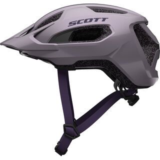Scott Supra Helmet silver purple