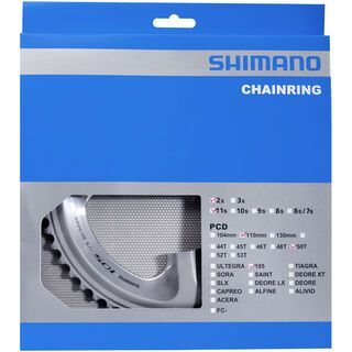 Shimano Kettenblatt für 105 FC-5800 - 110 mm LK / MA silber