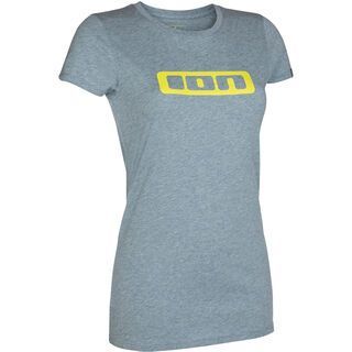 ION Tee SS Logo WMS, stone grey melange - T-Shirt