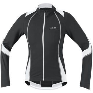 Gore Bike Wear Power Thermo Lady Jersey, black/white - Radtrikot