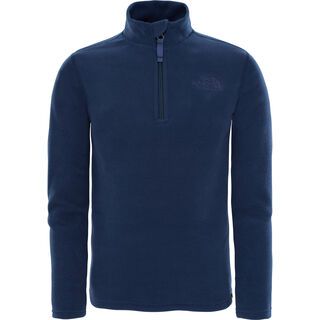 The North Face Youth Glacier 1/4 Zip, cosmic blue - Fleecepullover