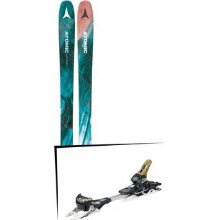 Set: Atomic Backland FR 102 W 2018 + Fritschi Diamir Freeride Pro schwarz-olive