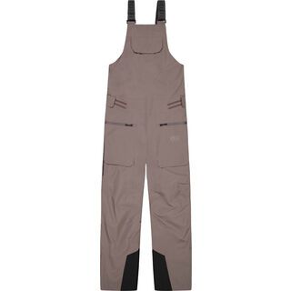 Picture U62 Bib Pants deep taupe