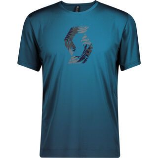 Scott Trail Flow Pro S/SL Men's Shirt atlantic blue