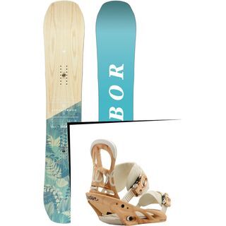 Set: Arbor Swoon Camber 2017 + Burton Scribe (1712914S)