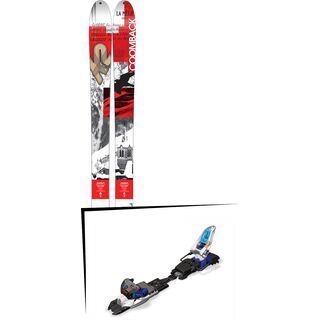 K2 SKI Set: Coomback 104 2016 + Marker Schizo 11