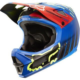 Fox Rampage Pro Carbon Helmet, savant blue - Fahrradhelm