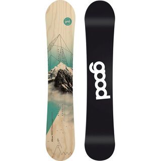 goodboards Prima Camber 2020, Ahorn-türkis - Snowboard