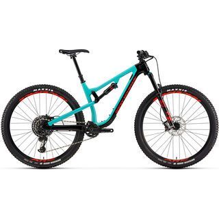 *** 2. Wahl *** Rocky Mountain Instinct Carbon 70 2019, black/turquoise/red - Mountainbike | Größe L // 47 cm