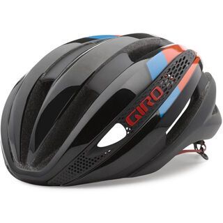 Giro Synthe, matt black/glowing red/blue limited - Fahrradhelm