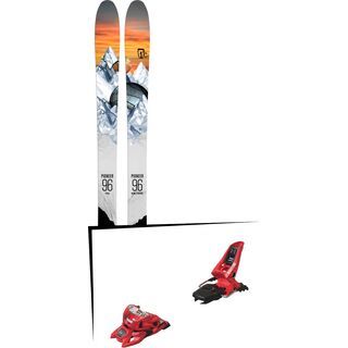 Set: Icelantic Pioneer 96 2018 + Marker Squire 11 ID red