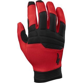 Specialized Enduro Long Finger, red - Fahrradhandschuhe