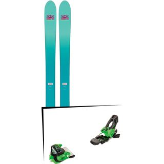 Set: DPS Skis Nina F99 Foundation 2018 + Tyrolia Attack² 11 GW green