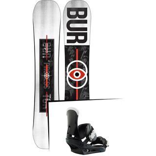 Set: Burton Process Flying V 2019 + Burton Custom black/multi