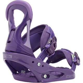 Burton Stiletto 2016, Purple - Snowboardbindung