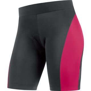 Gore Bike Wear Element Lady Tights kurz+, black/jazzy pink - Radhose
