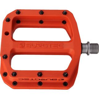 Burgtec MK4 Composite Pedals iron bro orange