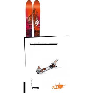 Set: K2 Luv Boat 108 2016 + Marker Duke 16 09/10, White/Copper - Skiset