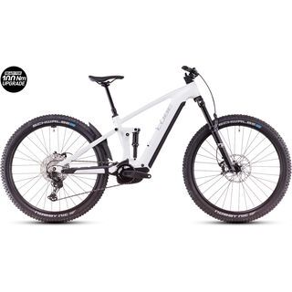 Cube Stereo Hybrid One44 EXC 800 27.5 metallicwhite´n´black
