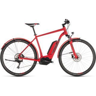 Cube Cross Hybrid Pro Allroad 400 2019, red´n´grey - E-Bike