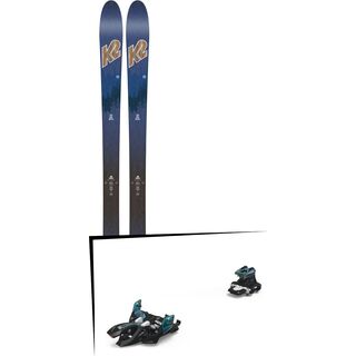 Set: K2 SKI Wayback 82 ECOre 2018 + Marker Alpinist 9 black/turquoise