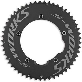 Specialized Team TT Road Chainring Set, black ano - Kettenblatt