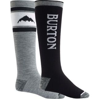 Burton Weekend Midweight Sock 2er Pack, true black - Socken