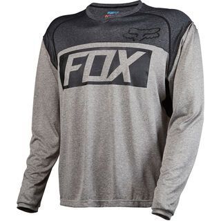 Fox Indicator LS Jersey, heather graphite - Radtrikot