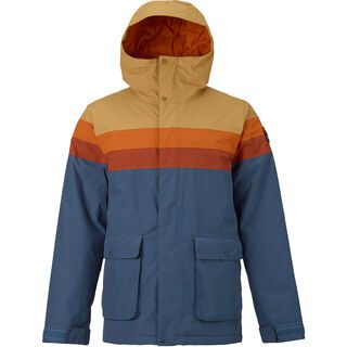 Burton Frontier Jacket, syrup/maui sunset/picante/washed blue - Snowboardjacke