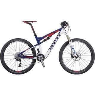 Scott Spark 730 2016, white/blue/red - Mountainbike