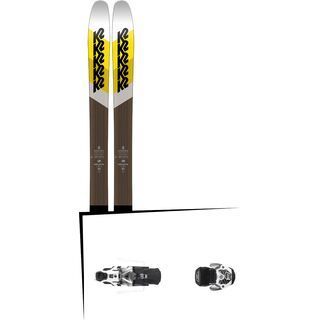 Set: K2 SKI Marksman 2018 + Atomic Warden MNC 13 gun metal/white