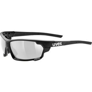 uvex Sportstyle 702 inkl. Wechselgläser, black mat/Lens: litemirror silver - Sportbrille