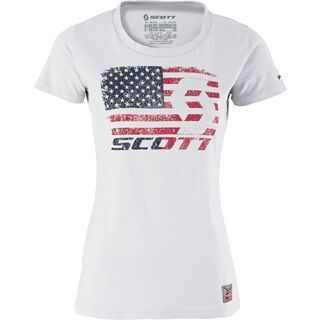 Scott Womens Peach Lake 5 s/sl T-Shirt, light heather grey